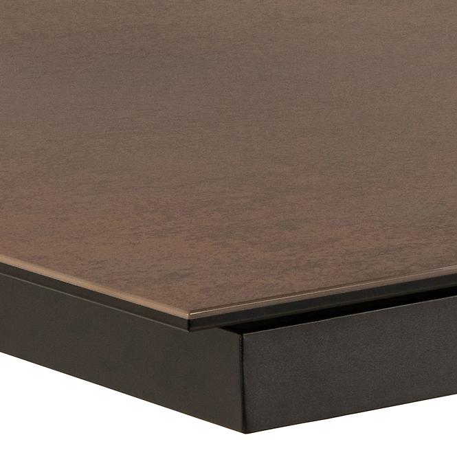 Asztal Lam  Rusty Brown 