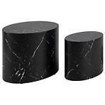 Egy Padkészlet Suzan Black Marble 