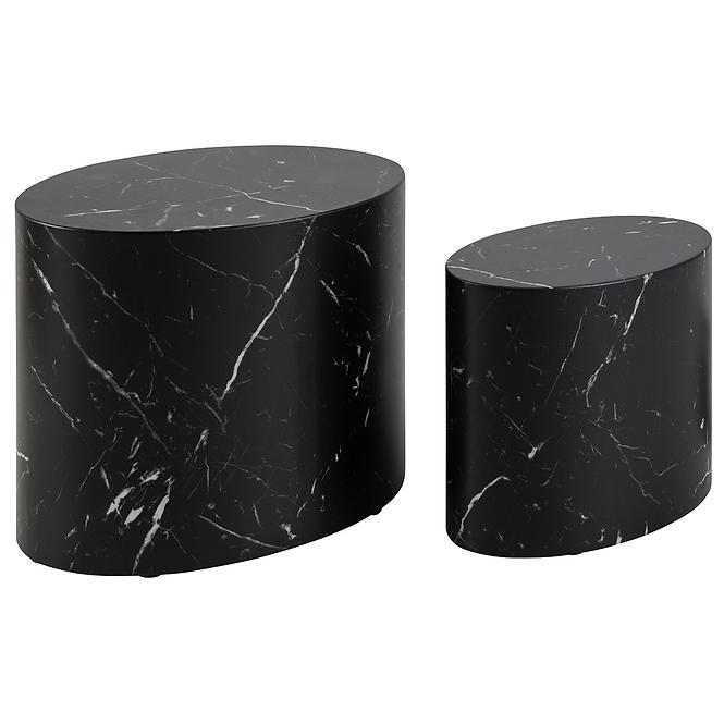 Egy Padkészlet Suzan Black Marble 