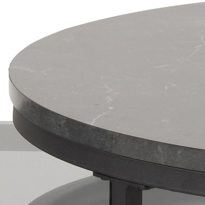 Dohányzóasztal black marble 89485