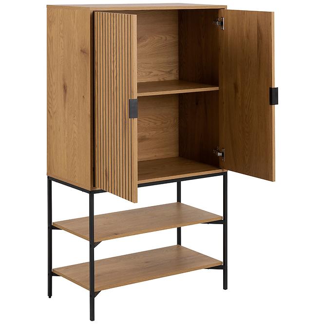 Regál matt wild oak