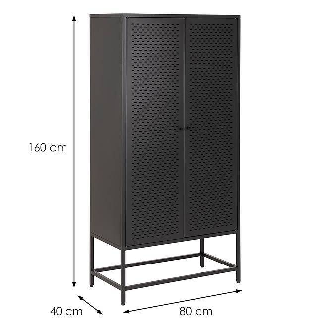 Regál matt black