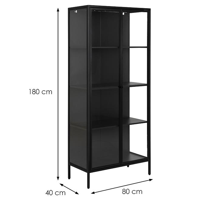 Regál matt black