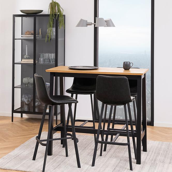Regál matt black