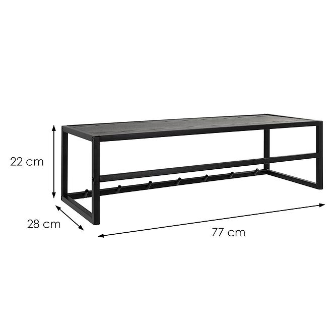 Fogas matt black