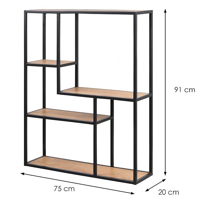 Regál matt wild oak