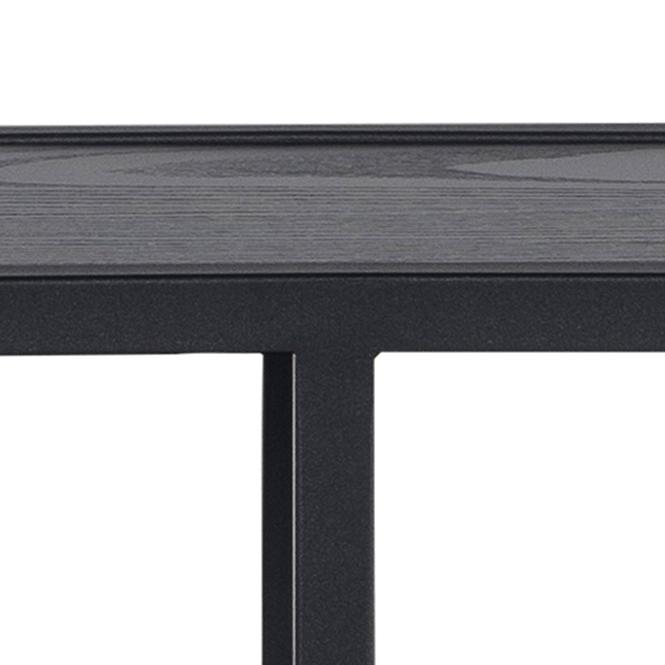 Regál ash black