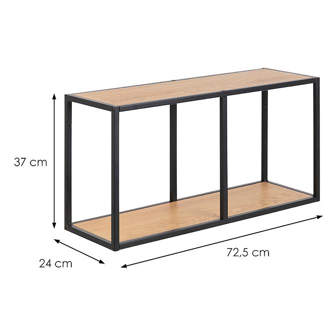 Regál matt wild oak