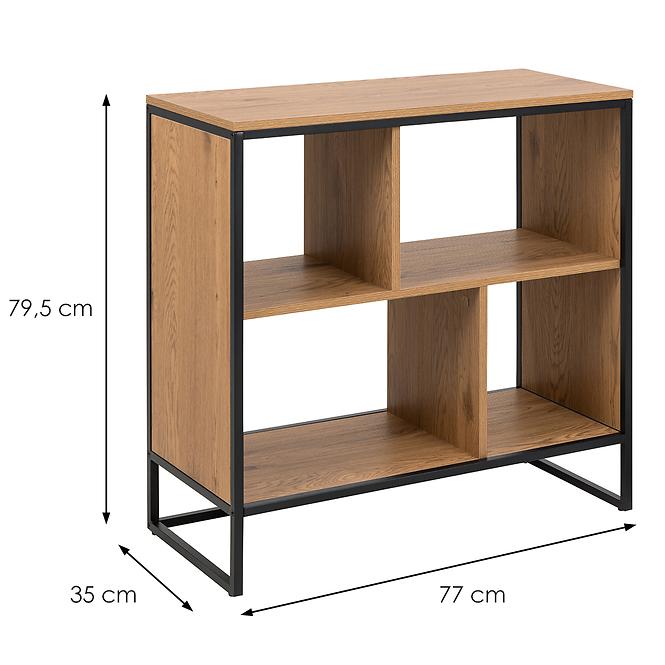 Regál matt wild oak