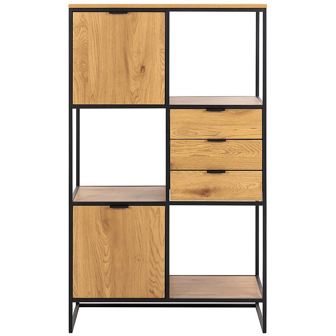 Regál matt wild oak