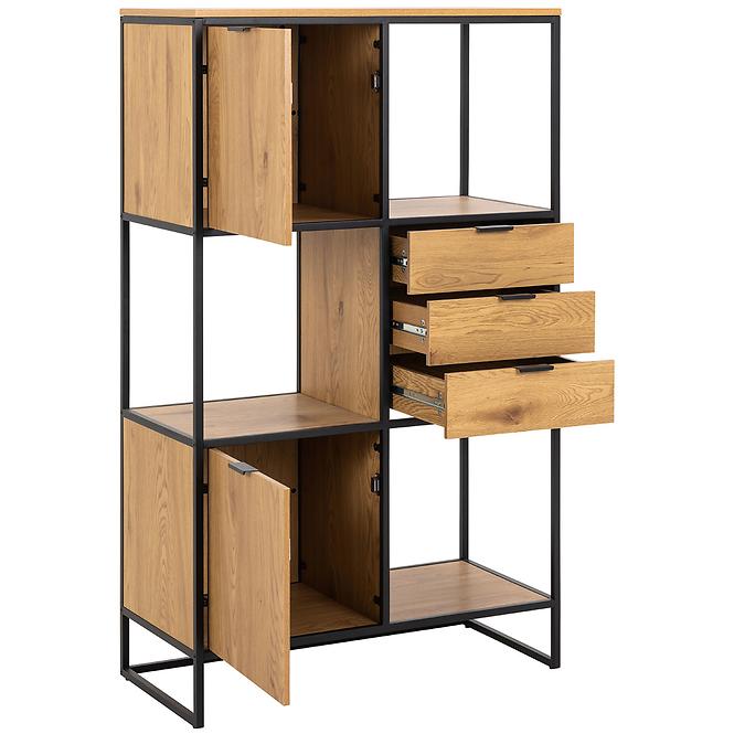 Regál matt wild oak