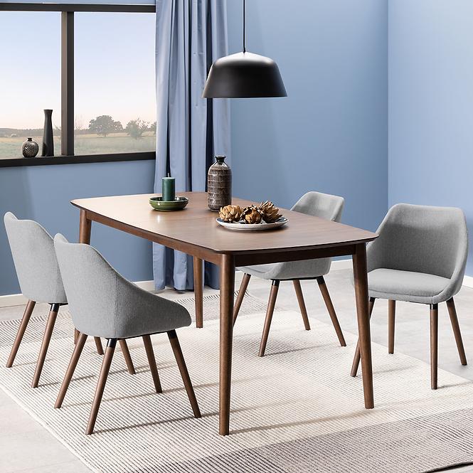 Asztal Pado Matt Walnut 