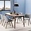 Asztal Pado Matt Walnut ,6