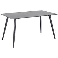 Asztal Dasze Matt Black 