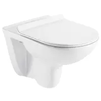 WC csésze Indiana Rimless lassú záródású ülőkével