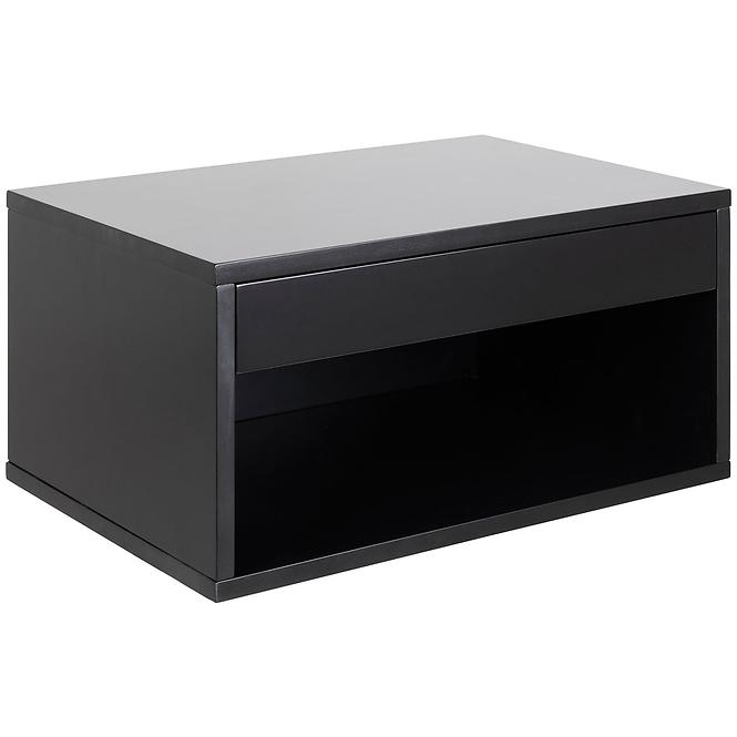 Éjjeliszekrény black