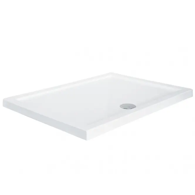 Téglalap alakú zuhanytálca Alpina Slimline 120/90/3