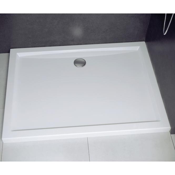 Téglalap alakú zuhanytálca Alpina Slimline 120/90/3