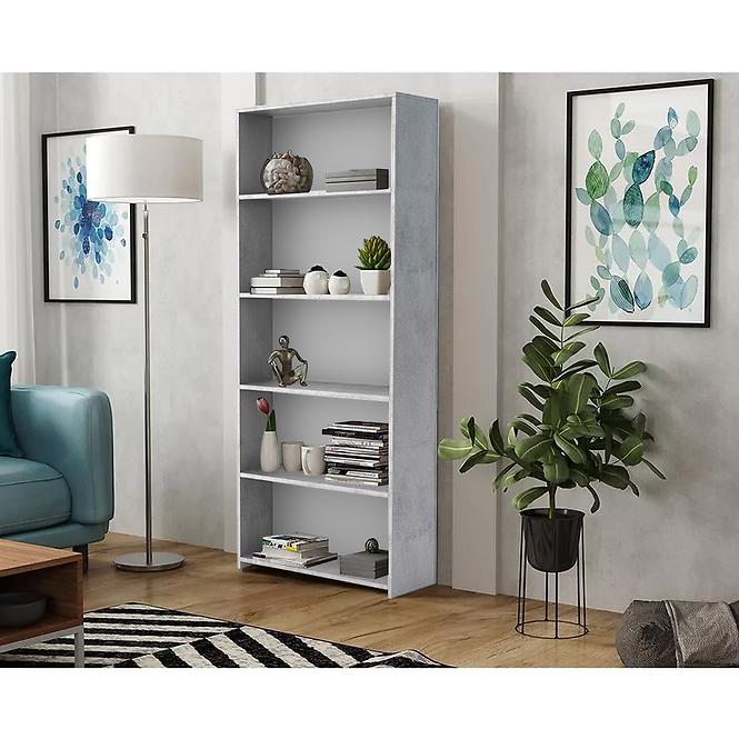 Regál ZOE 80 Konkrét,3