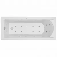 Hidromasszázs kád Brava 170x75 10DW + 10DP elektronikus vezérlés