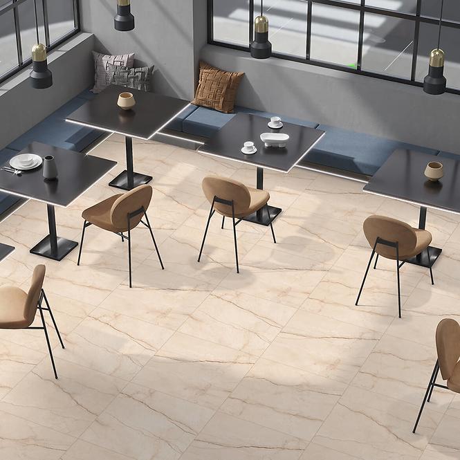 Csempe Gres Etna Beige Carving 60/60