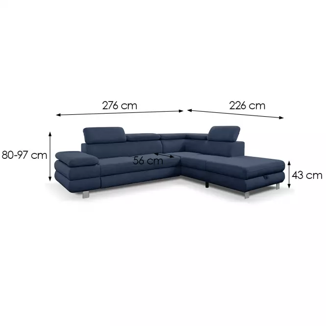 Sarokgarnitúra szett Conti P Curio 78,5