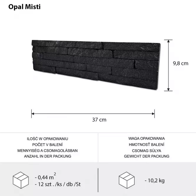 Csempe dekoratív Opal Misti,2