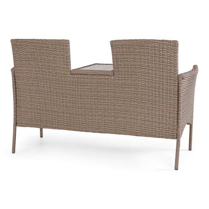 Technorattan pad két személyre Hugo Natural,4