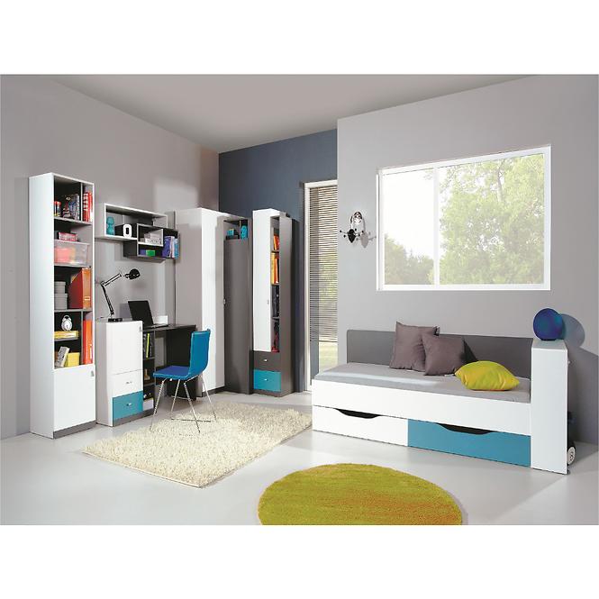 Regál Tablo TA12B fehér/atlantic,5