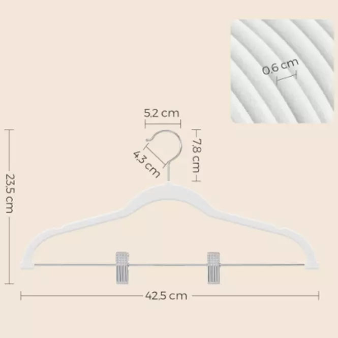 Fogas 5 db Velvet CRF012W01,2
