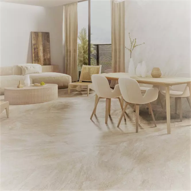 Csempe Gres Quartz Stone White Mat 60/120 Rect.,2