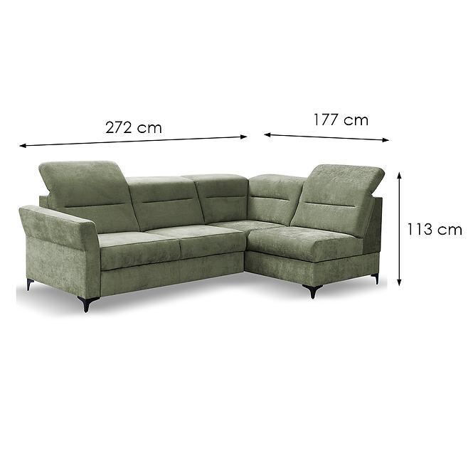 Sarokgarnitúra szett Denver P Rebel 18,5