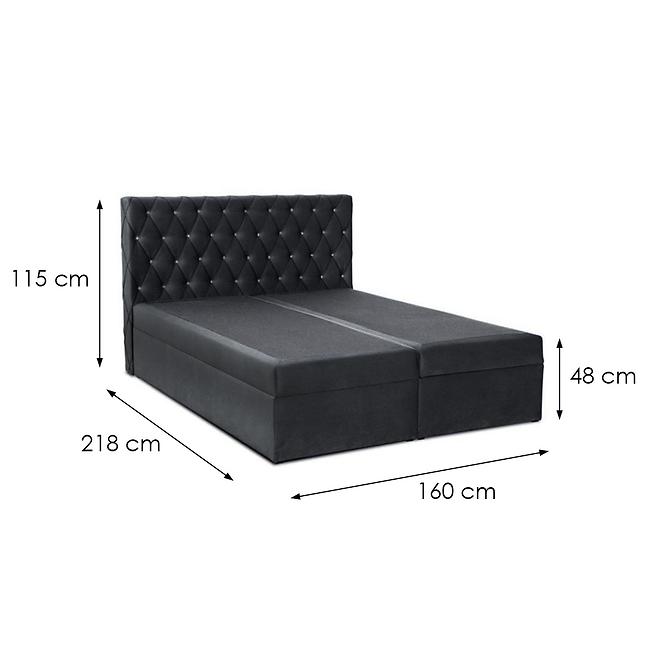 Kontinentális ágy Box 6 160x200 Kronos 34