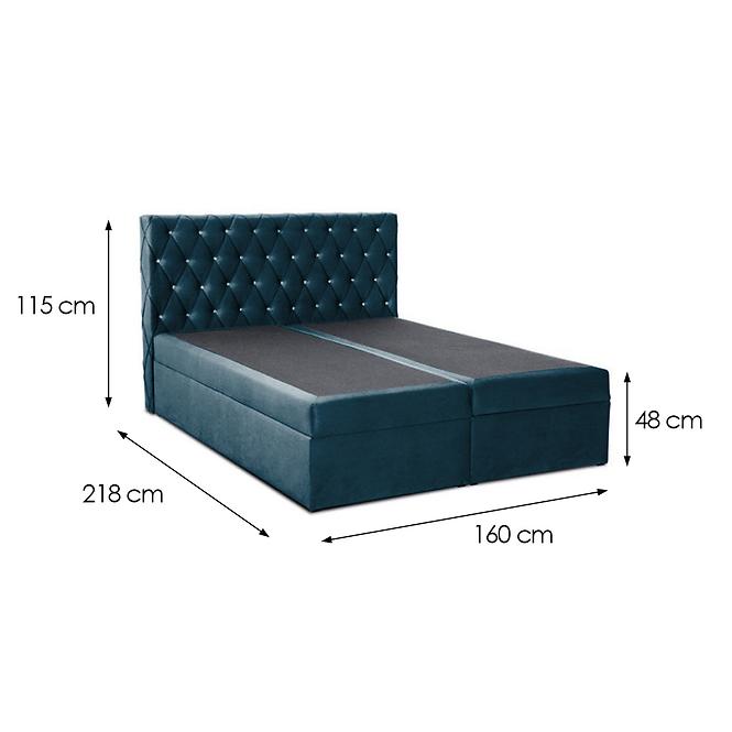 Kontinentális ágy Box 6 160x200 Kronos 04