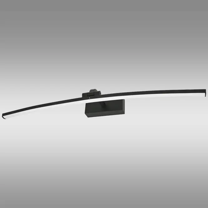 Lámpa VEIRO 6389 12W LED 50 CM BLACK K1