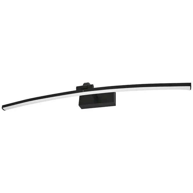 Lámpa VEIRO 6389 12W LED 50 CM BLACK K1
