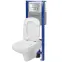 Wc készlet Colour B983 gomb króm Block mechanikus,2
