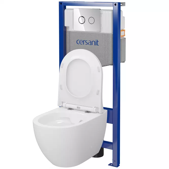 Wc készlet Urban Harmony B990 gomb króm,2