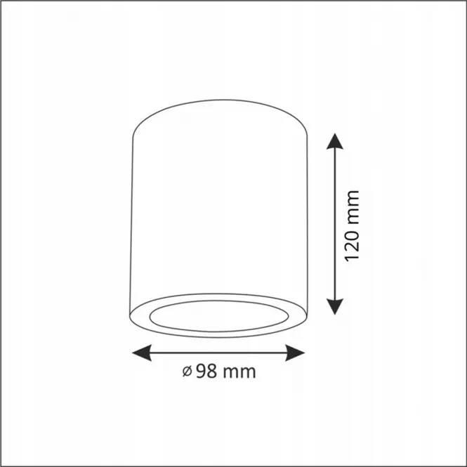 Lámpa Apus 10 404 black K1,6