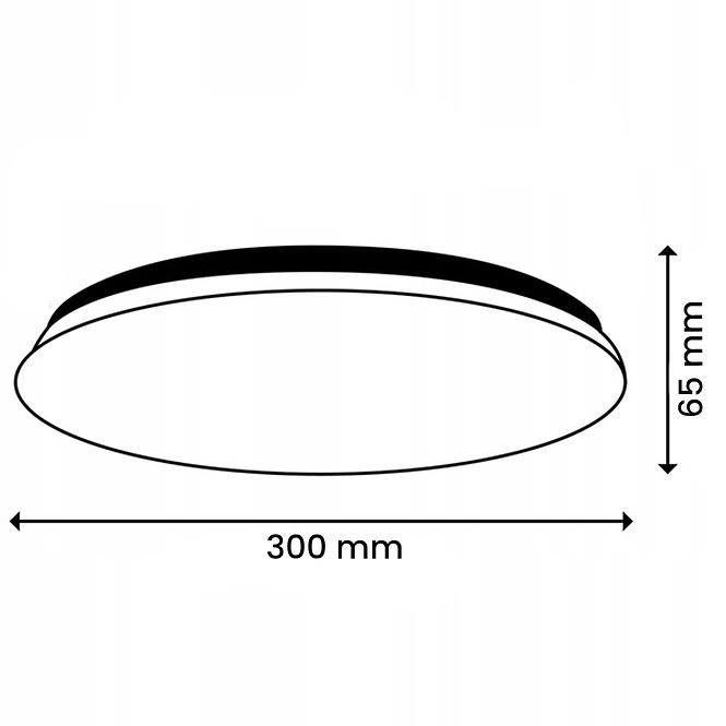 Lámpa Diana 24W 0244 LED black PL1