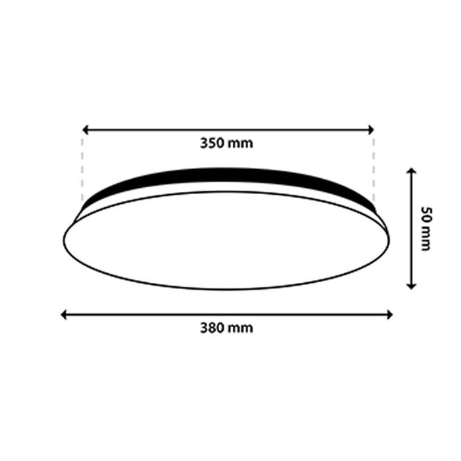 Lámpa Salus 40W 0202 LED CCT + pilot PL1