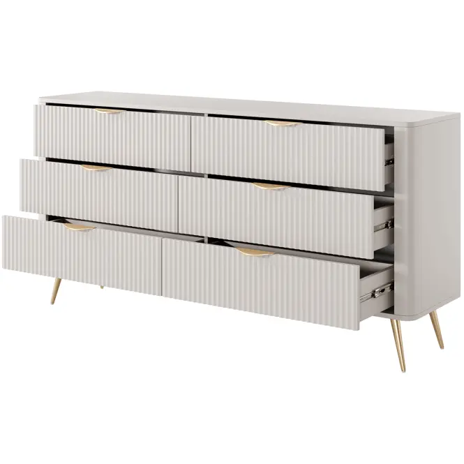 Komód Lante B 163 6S beige,3