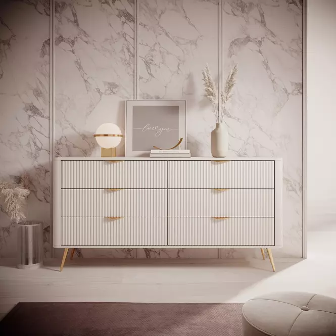 Komód Lante B 163 6S beige