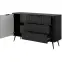 Komód Lante D 138 D3S black,3