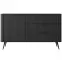 Komód Lante D 138 D3S black,4