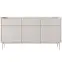 Komód Level B 153 3D3S beige/dub scandi,4