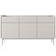 Komód Level B 153 3D3S beige/dub scandi,4