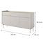 Komód Level B 153 3D3S beige/dub scandi,2
