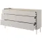 Komód Level C 153 6S beige/dub scandi,3