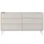 Komód Level C 153 6S beige/dub scandi,4